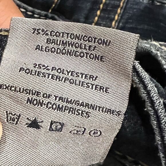 Silver Jeans McKenzie Crop Women's Size 20 Denim Cropped Capri - Picture 8 of 12